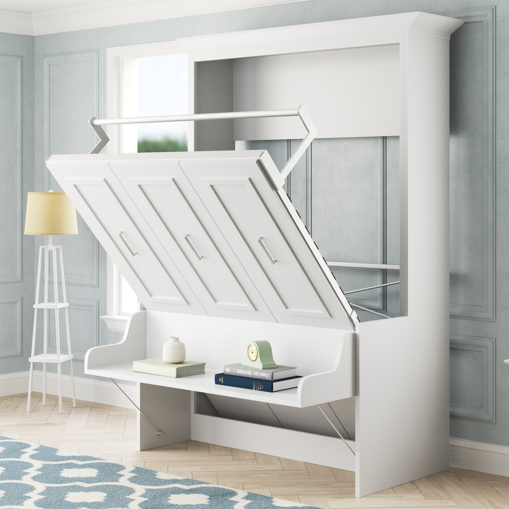 Avalon portrait wall bed with desk discount